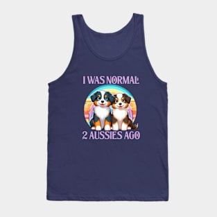 Australian Shepherd Kids Tank Top